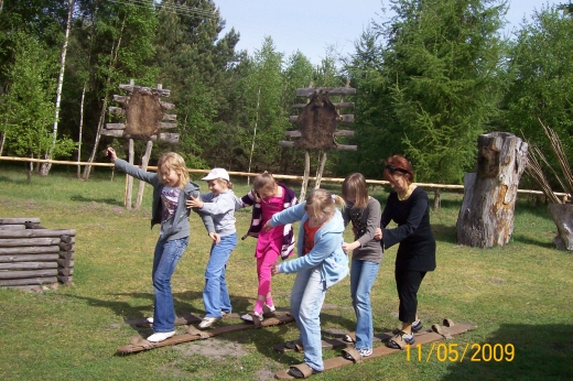 Chodzenie na nartach bagiennych