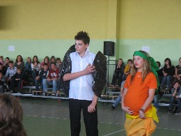 Leperowska Iza i Tondryk Kamil z kl. IIA