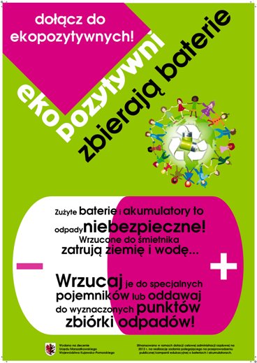 Plakat akcji 'ekopozytywni'